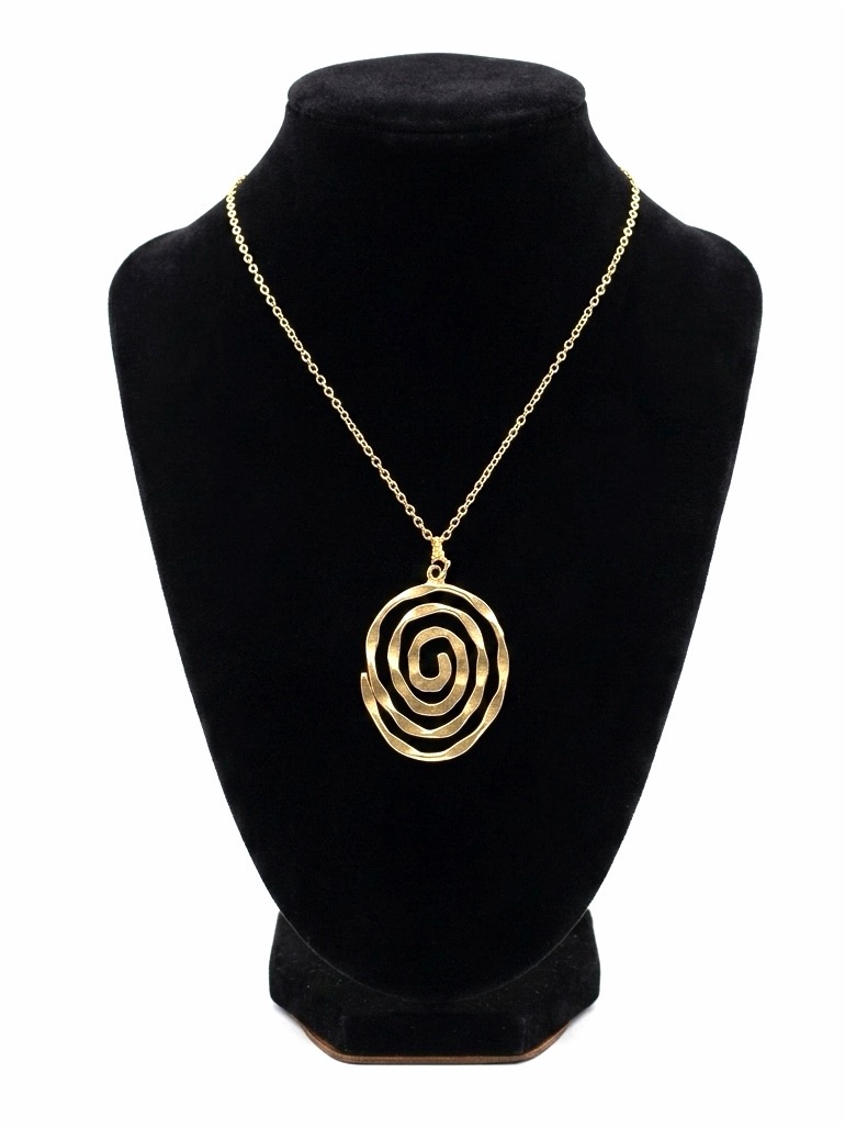 New God’s Thumbprint 10k Gold S925 Hallmarked Necklace Handmade One Of A Kind
